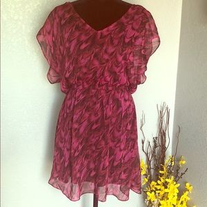 Express Pink/Red Dress